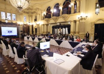 Representantes del pueblo Xinca estuvieron presentes en la Cuarta Reunión Ordinaria del Conadur. /Foto: Gilber García