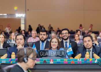 Delegación de Guatemala en la 45 sesión extendida del Comité del Patrimonio Mundial de la Organización de las Naciones Unidas para la Ciencia y la Cultura (Unesco). /Foto: Minex