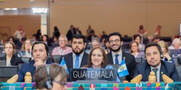 Delegación de Guatemala en la 45 sesión extendida del Comité del Patrimonio Mundial de la Organización de las Naciones Unidas para la Ciencia y la Cultura (Unesco). /Foto: Minex