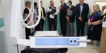 Entregan equipo de Rayos X. /Foto: MSPAS