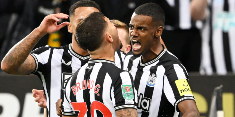 El Newcastle elimina al Manchester City de la Carabao Cup