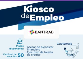 Quiosco de empleo en el departamento de Guatemala.// Foto: Mintrab.