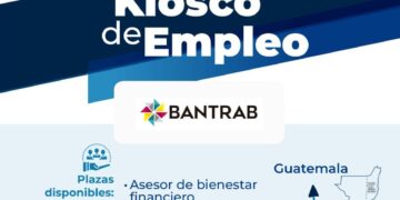Quiosco de empleo en el departamento de Guatemala.// Foto: Mintrab.