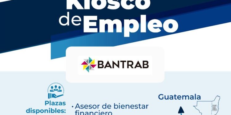 Quiosco de empleo en el departamento de Guatemala.// Foto: Mintrab.