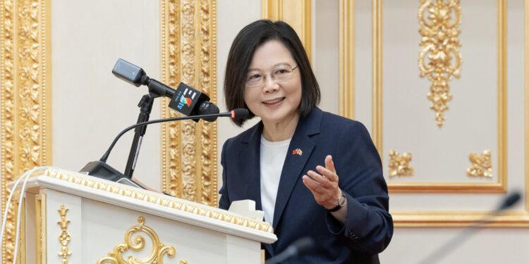 Presidenta de la República de China (Taiwán), Tsai Ing-wen. /Foto: @iingwen