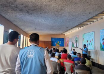 Actividades con privados de libertad. /Foto: OPT