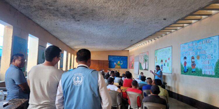 Actividades con privados de libertad. /Foto: OPT