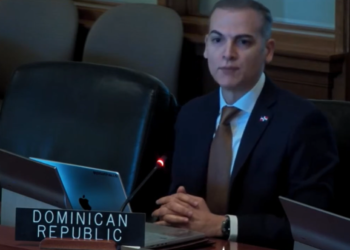 República Dominicana felicita a Guatemala por su participación en las elecciones. /Foto: Transmisión OEA