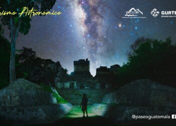 Fomentan el turismo astronómico en Petén. /Foto: Inguat