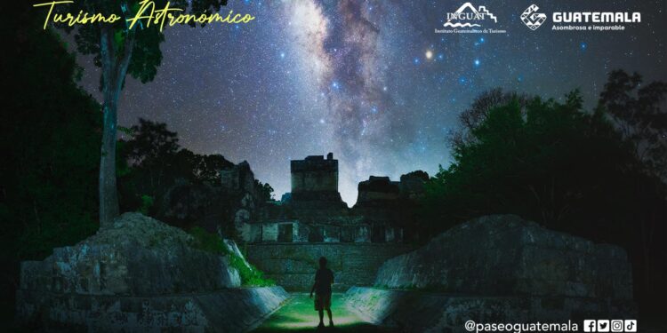 Fomentan el turismo astronómico en Petén. /Foto: Inguat