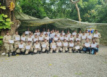 Reservistas Militares de Izabal concluyen diplomado en Educación Ambiental