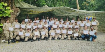 Reservistas Militares de Izabal concluyen diplomado en Educación Ambiental