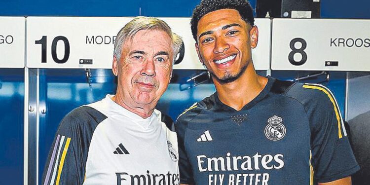 Ancelotti confirma la presencia de Bellingham en el clásico