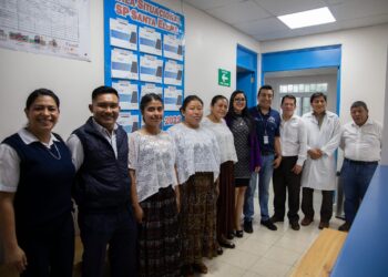 Entregan remozamiento del puesto de Salud aldea Santa Elena, San Cristóbal Verapaz