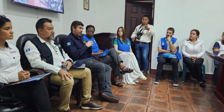 Autoridades realizan recorrido en Chiquimula por incremento de migrantes