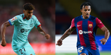 Lamine Yamal y Jules Kounde se suman a la lista de bajas del Barcelona