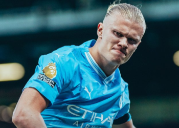 Haaland se lleva el derbi de Mánchester