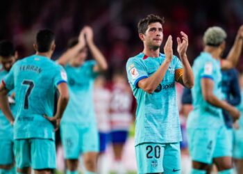 Barcelona rescata un empate en su visita en Los Cármenes vs Granada