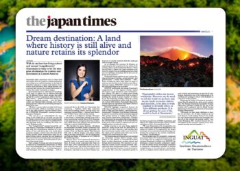 Medio internacional destaca las acciones en el país para el fomento del turismo. /Foto: Inguat