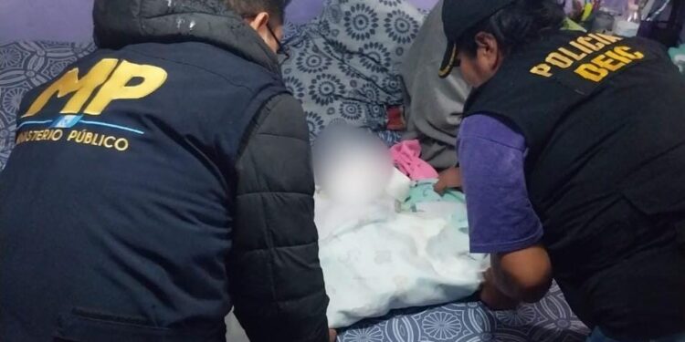 Investigadores de PNC localizan sana y salva a recién nacida sustraída del Hospital General San Juan de Dios