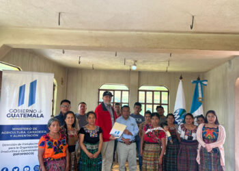 Productores Reciben Apoyo del MAGA. / Foto: MAGA.