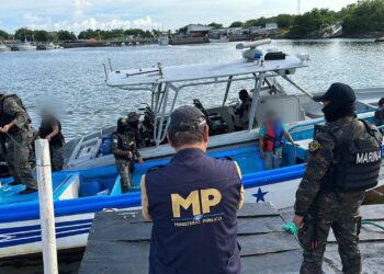 Incautaron 248 paquetes con contenido presuntivo positivo para para cocaína. / Foto: MP.