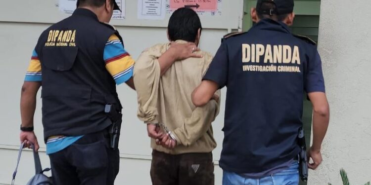 Detienen a Jorge “El Piojo” en Los Planes zona 5, de Villa Nueva