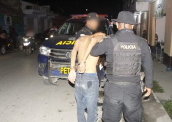 Detienen a presunto extorsionista en El Trébol, San Benito
