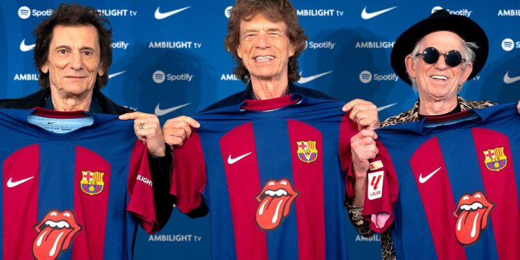El Barcelona vs. Real Madrid se jugará al ritmo de los Rolling Stones