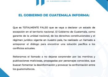 Gobierno desmiente rumores de declarar un estado de excepción