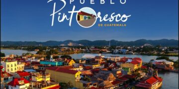 Isla de Flores, Petén, Pueblo Pintoresco.