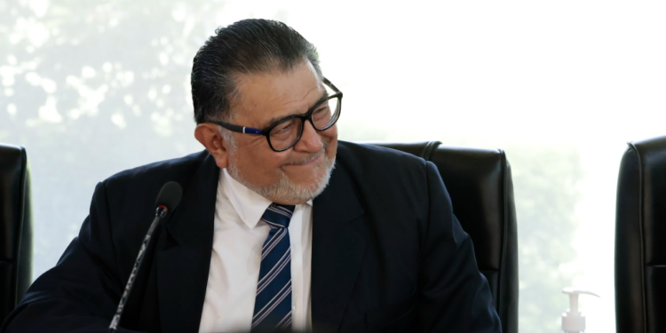 Representante del binomio electo en el MAGA. / Foto: GIlber García.