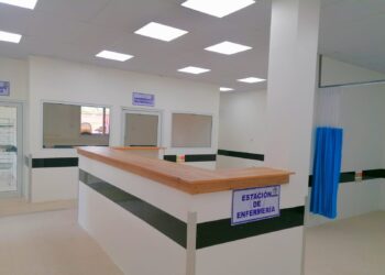 Mejoras en el área de pediatría del Hospital de San Benito, Petén. /Foto: MSPAS