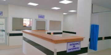 Mejoras en el área de pediatría del Hospital de San Benito, Petén. /Foto: MSPAS