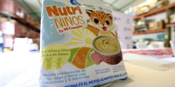 NutriNiños es un alimento complementario fortificado que entrega el Mides. / Foto: DCA.