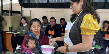 Madres de familia conocen buenas prácticas de alimentación . /Foto: MSPAS