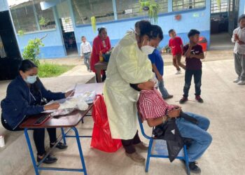 Jornada de salud dental. /Foto: MSPAS