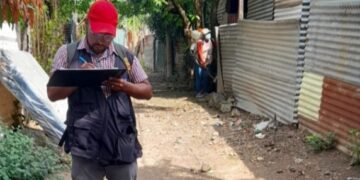 Medidas para la prevención del dengue en San Miguel Petapa. /Foto: MSPAS