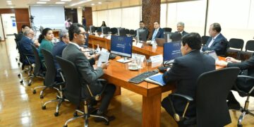 Reunión sectorial del Ministerio de Finanzas Públicas. /Foto: Carlos Jacinto