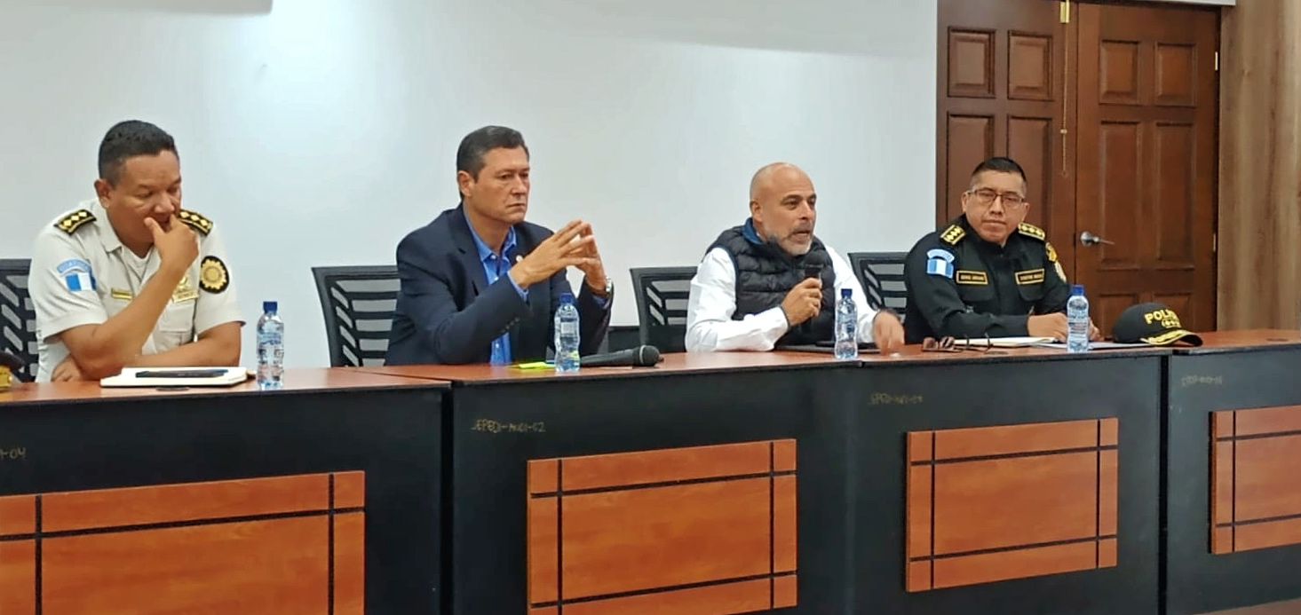 Gobierno y PNC fortalecen estrategias de seguridad en Guatemala