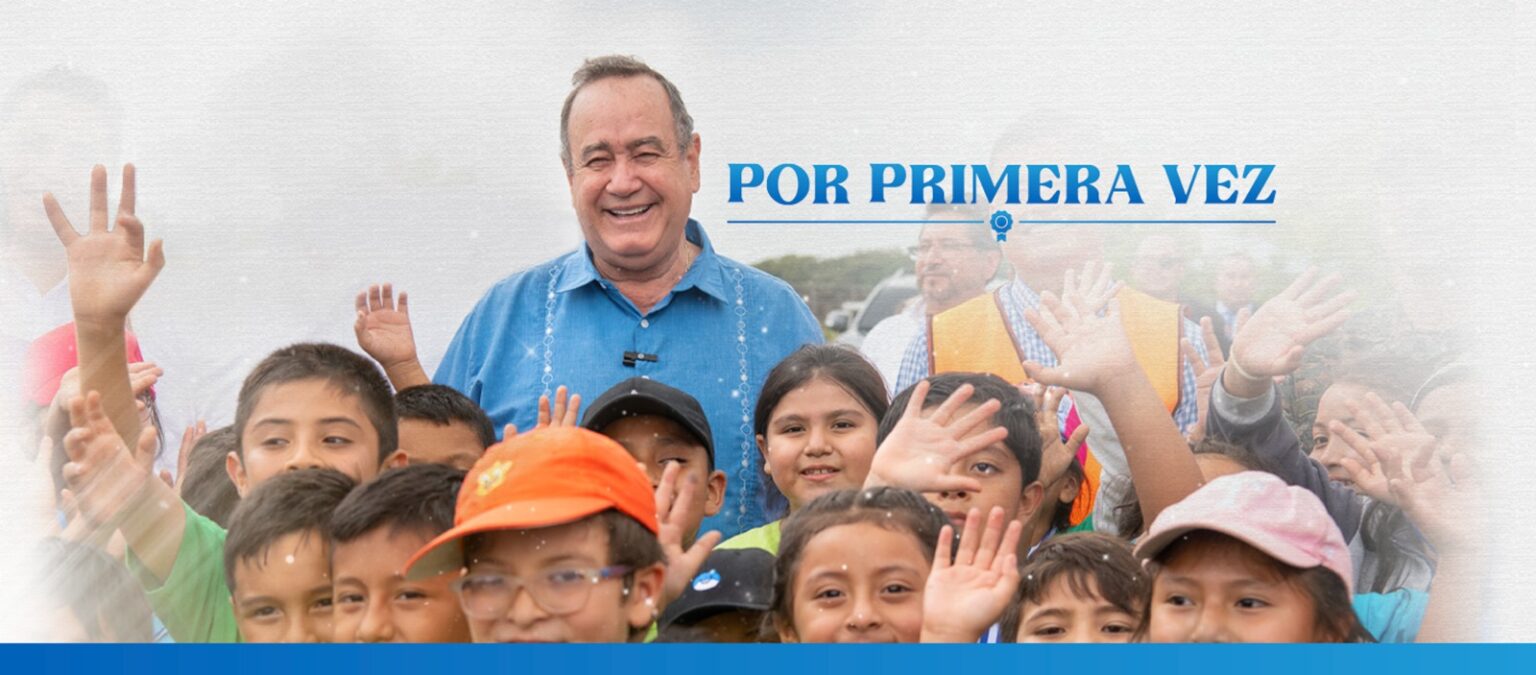 Campaña Por Primera Vez resalta los logros de la actual administración. /Foto: Gobierno de Guatemala
