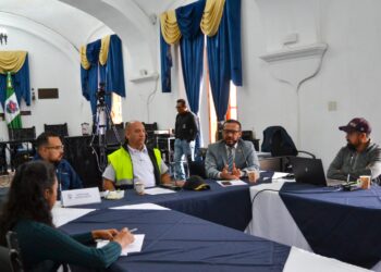 Desarrollan reunión de la Comisión Municipal de Prevención de la Violencia y el Delito en la Antigua Guatemala