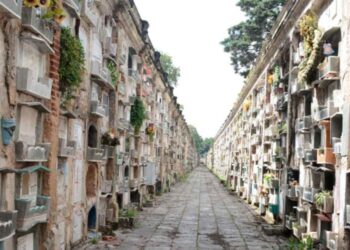 Acciones preventivas en cementerios nacionales. / Foto: MSPAS.