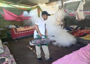 Intensifican acciones de prevención del dengue en Colomba Costa Cuca, Quetzaltenango
