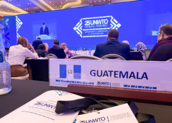 Guatemala en la Asamble de Turismo en Uzbekistán. /Foto: Inguat