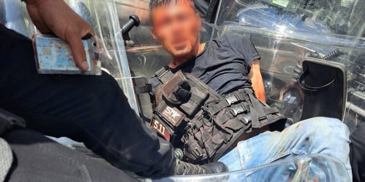 PNC reacciona rápidamente y captura a presunto asaltante en zona 15