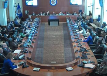 Sesión extraordinaria del Consejo Permanente de la OEA. /Foto: OEA