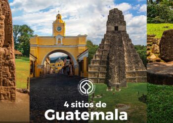 Patrimonios Mundiales de la Humanidad en Guatemala. /Foto: Inguat