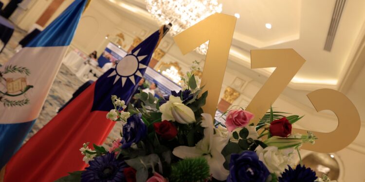 112 aniversario de la República de China (Taiwán). /Foto: Gilber García