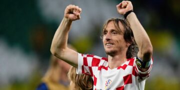 Modric acaricia la Eurocopa